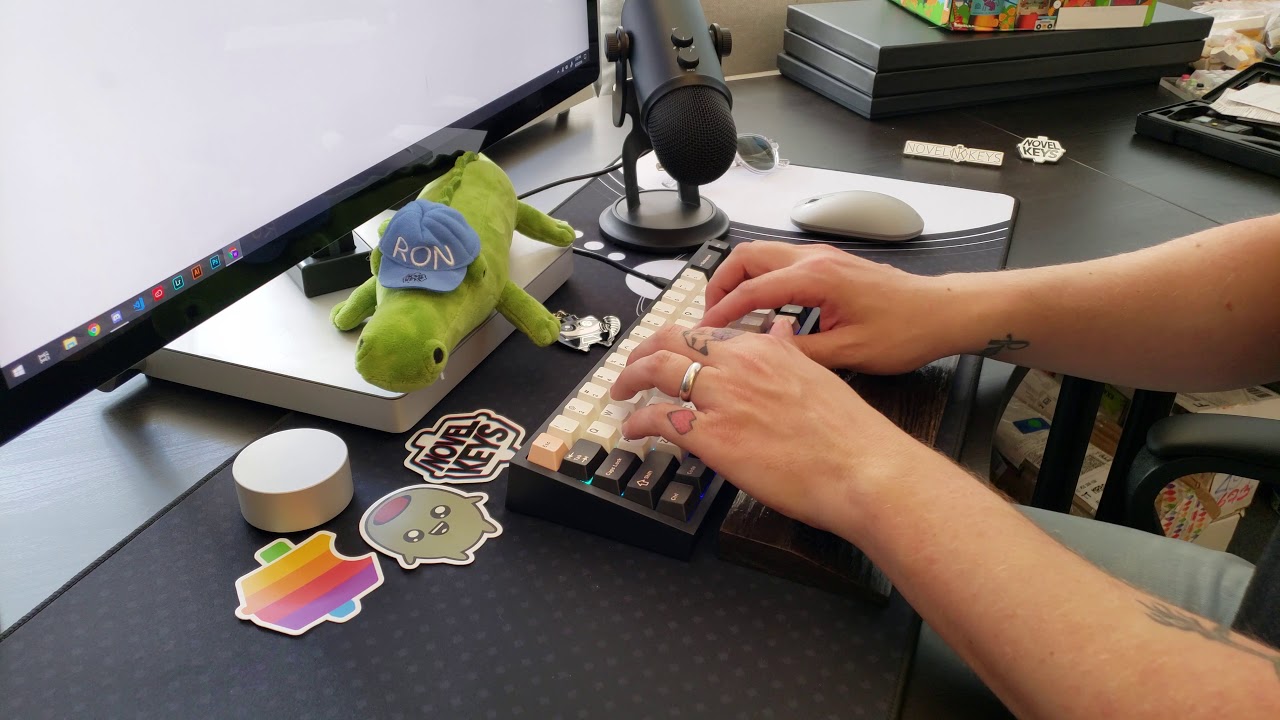NK65 - Aluminum Edition Typing Test
