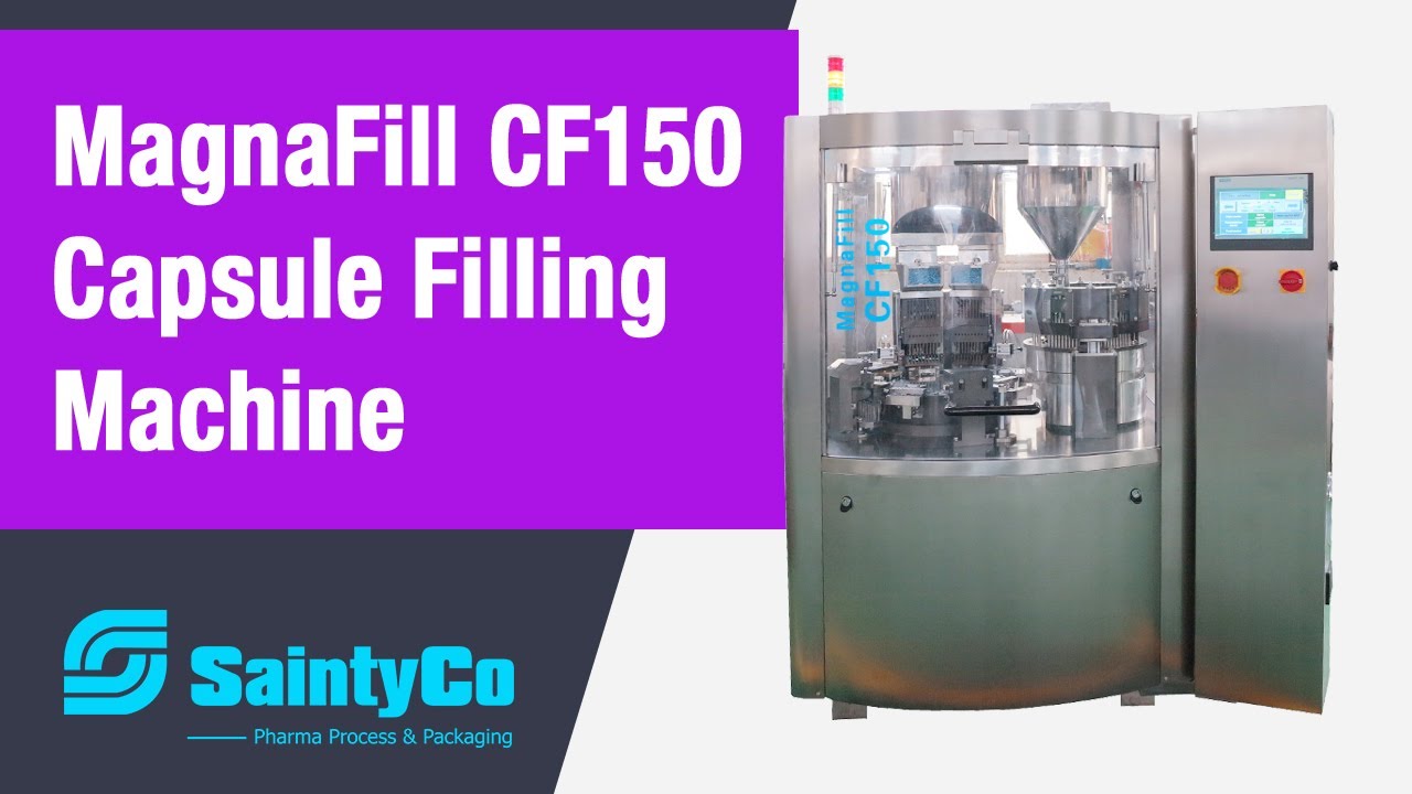 MagnaFill CF150 Automatic Capsule Filler -SaintyCo