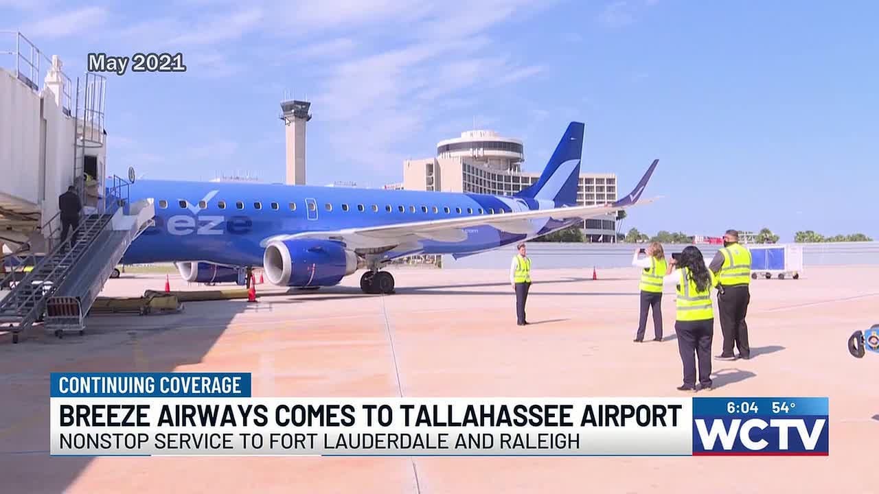 Breeze Airways set to take off from Tallahassee with nonstop flights