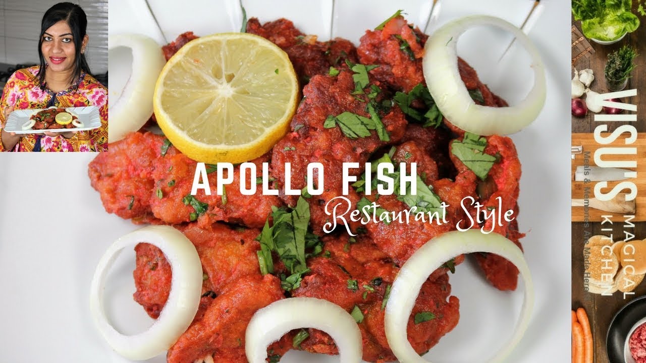 Hyderabad Style Apollo Fish Recipe | Restaurant Style Fish Recipe | Visu's Magical Kitchen