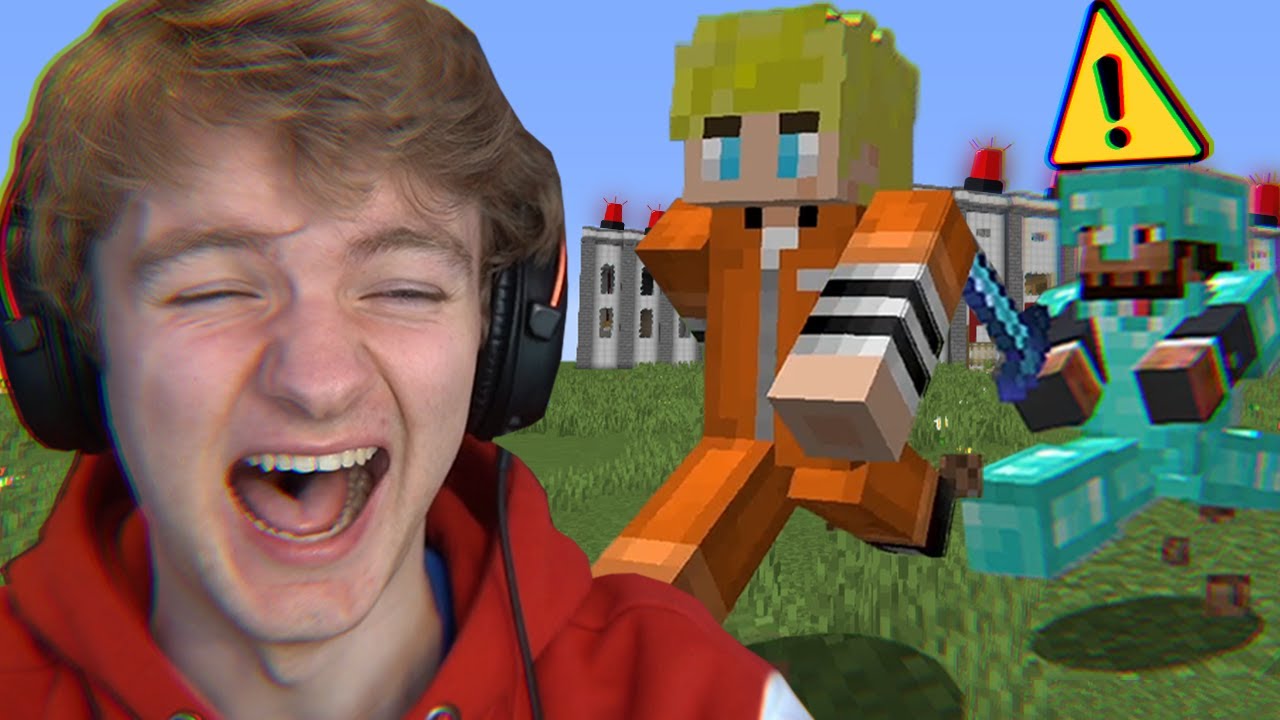Побег из самой смешной тюрьмы Minecraft...