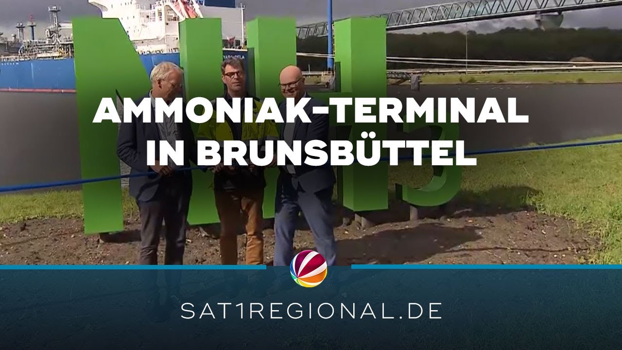 Ammoniak-Terminal in Brunsbüttel eingeweiht