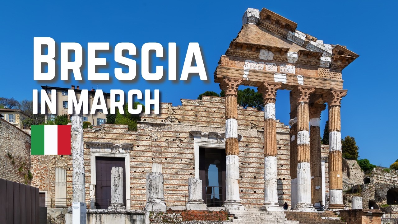 Brescia Italy 🇮🇹 | Roman Ruins, Winged Victory & 4K Walking Tour