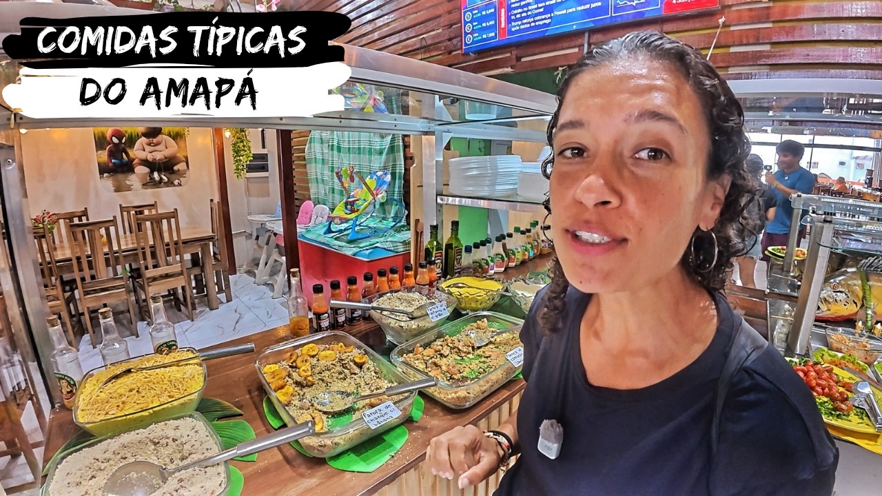 PROVANDO COMIDAS DO AMAPÁ