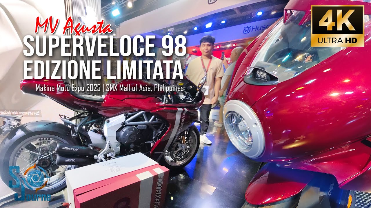 MV Agusta Superveloce 98 Edizione Limitata | Makina Moto Expo Walkaround [4K]