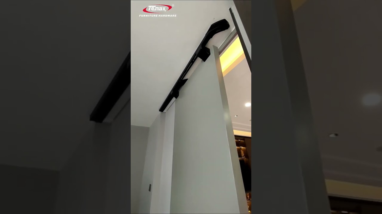 push flush door roller sliding hardware system hot sales #shorts #pushopen