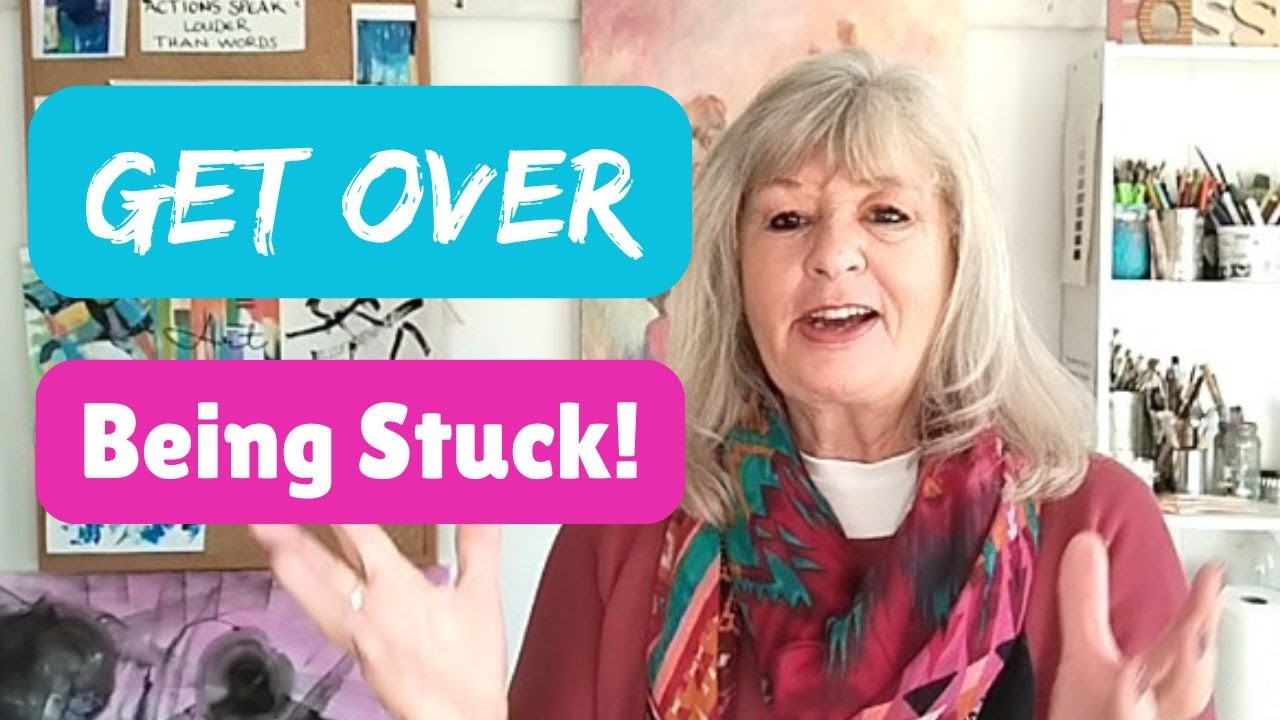 What's Holding You Back from FINISHING Your Abstract Painting? Part 2  #intuitiveabstractpainting