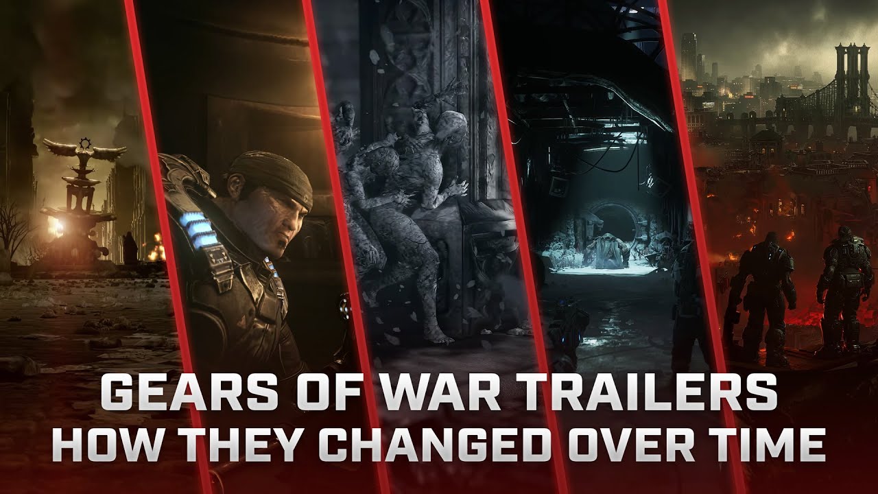 Gears of War Trailers 4K - How They Changed Over Time [2006-2024]
