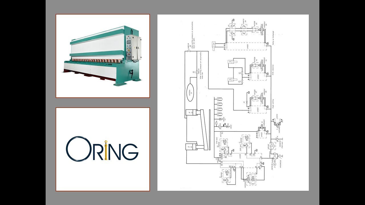 Hydraulic circuit Study Shearing Machine