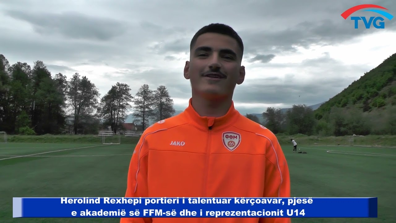 Herolind Rexhepi portieri i talentuar, pjesë e akademië së FFM së dhe i reprezentacionit U14