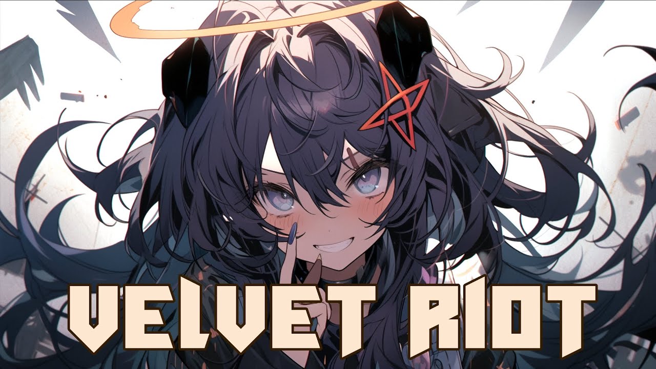 Velvet Riot — Dark Hyperpop Trap-Pop Vocaloid | New Music 2025 [MClaw ~ Official Audio Video] Lyrics