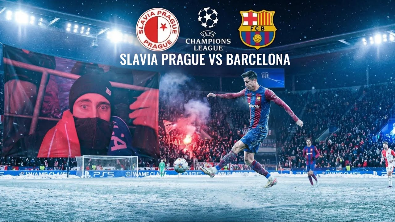 Meciul Slavia Praga - Fc Barcelona. Emoții, stadion, VIS ÎMPLINIT! 