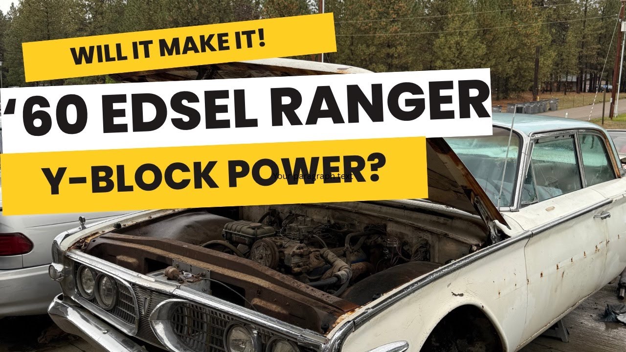 ОТКАЗ ОТ ОБМЕНА FE! ПОПАДЕТ ЛИ EDSEL RANGER 60-ГО ГОДА В 2025-М? ИЛИ ЭТО БУДЕТ ЧТО-ТО НОВОЕ?
