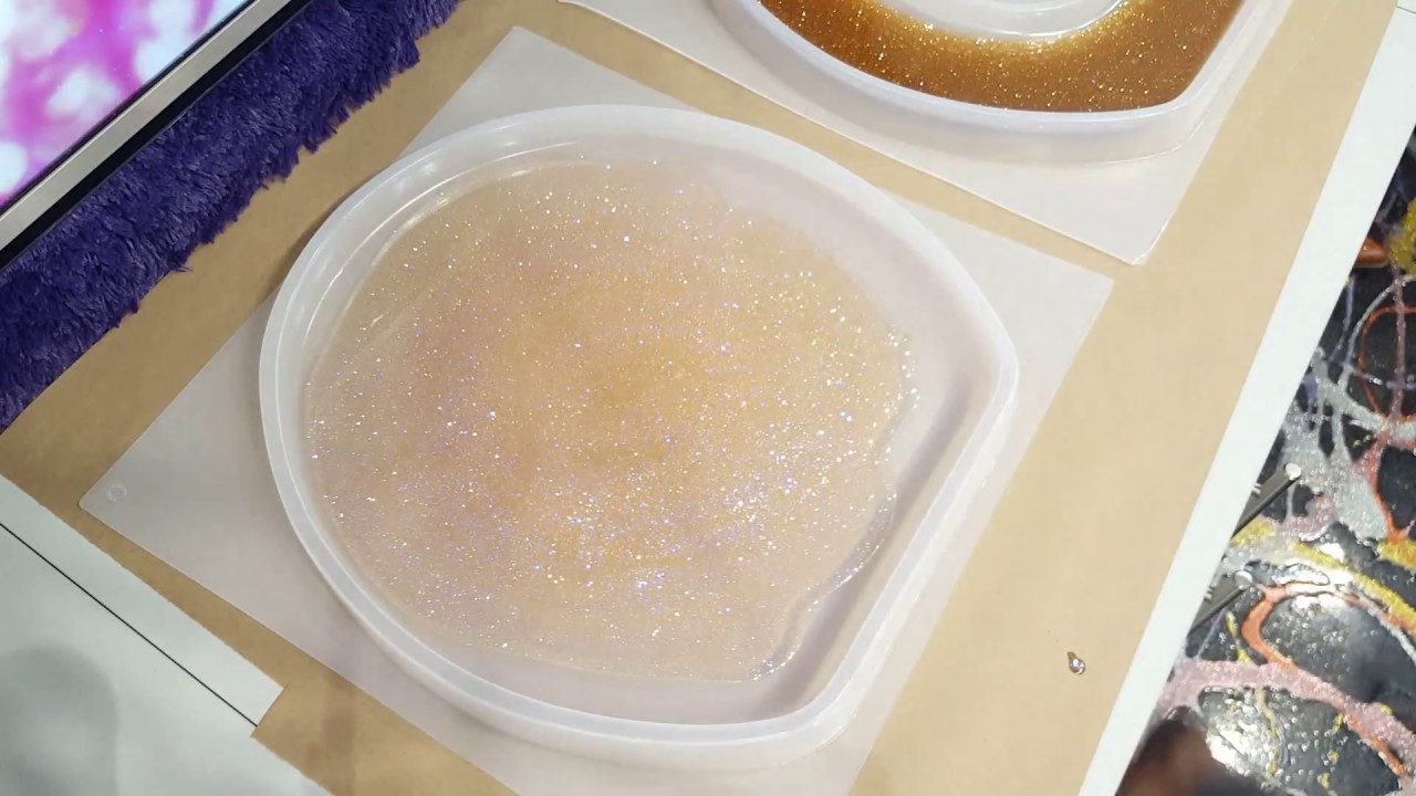 Glitter Toilet Seat- Poured Epoxy