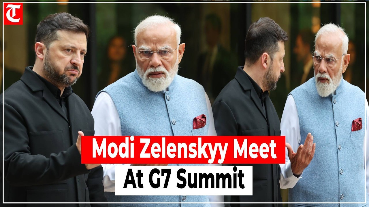 PM Modi Meets Zelenskyy on G7 Sidelines, Discusses India-Ukraine Ties in France Summit