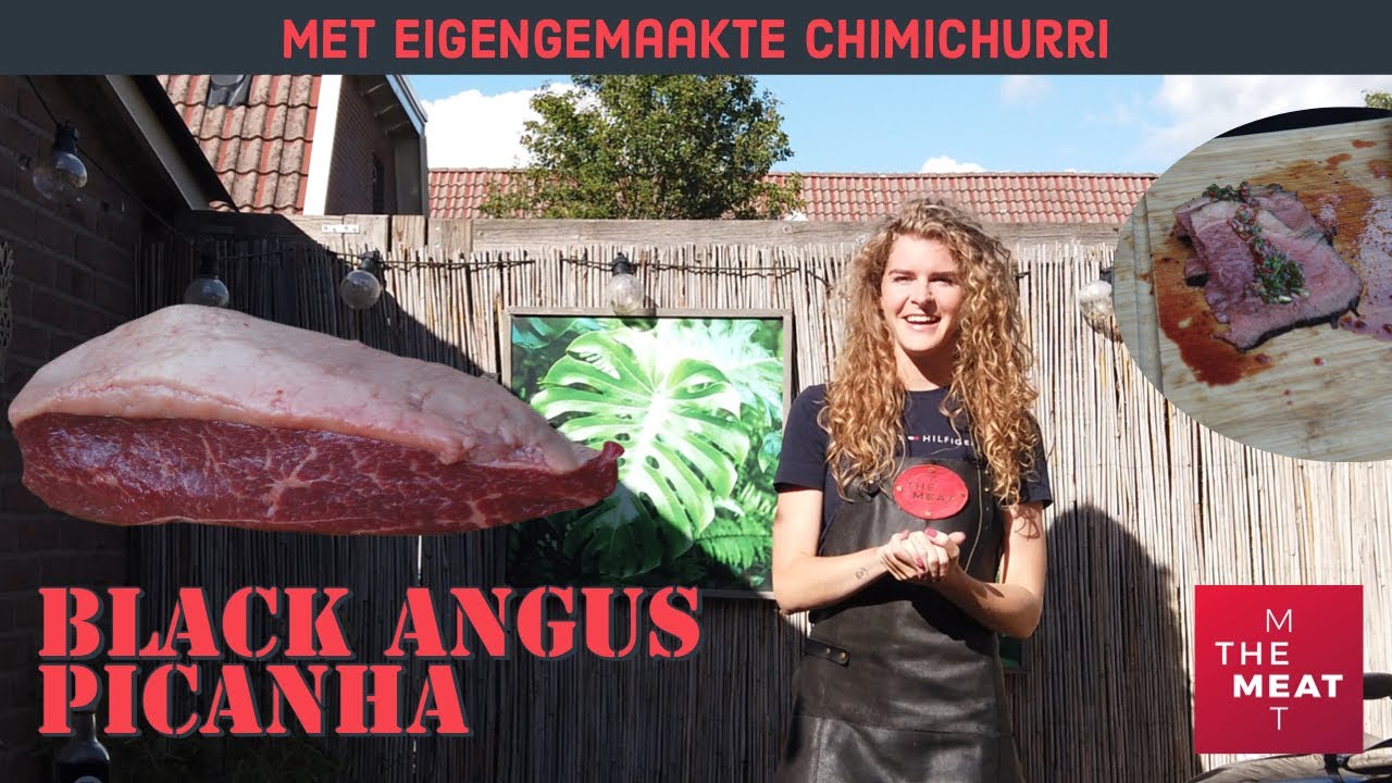 Black Angus Picanha met eigengemaakte chimichurri
