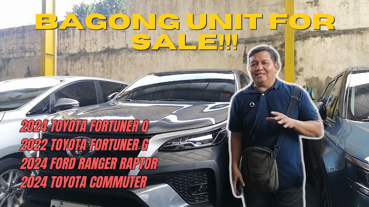 Used Cars Philippines: Fortuner, Ranger Raptor, Hiace & Starex Bagong Unit For Sale