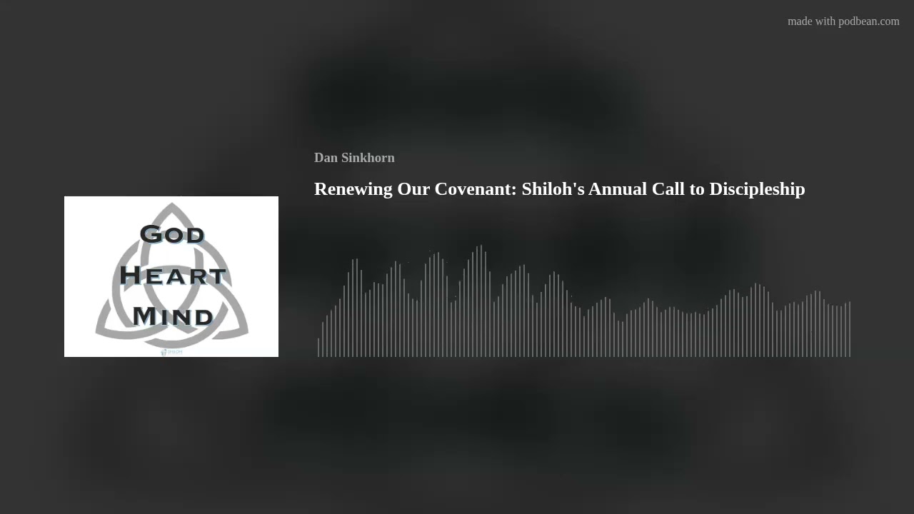 Renewing Our Covenant: Shiloh's Annual Call to Discipleship