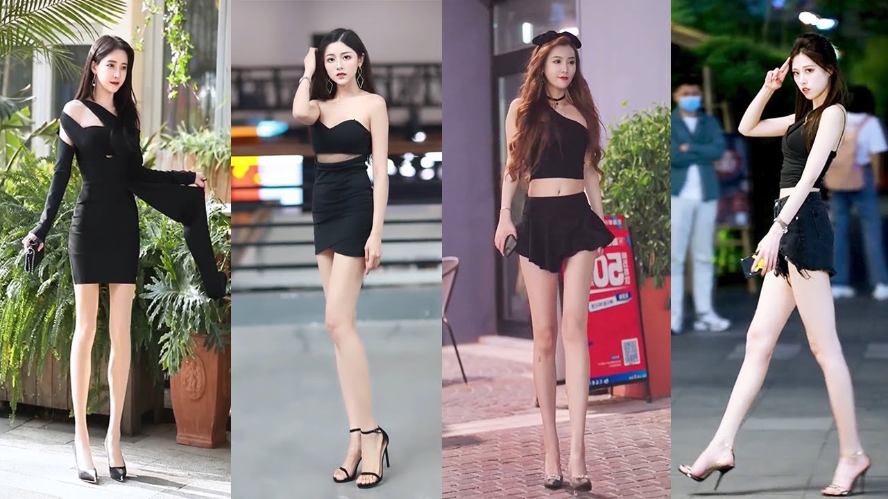 Mejores Street Fashion Tik Tok 2021 | Hottest Chinese Girls Street Fashion Style 2021 Ep.101