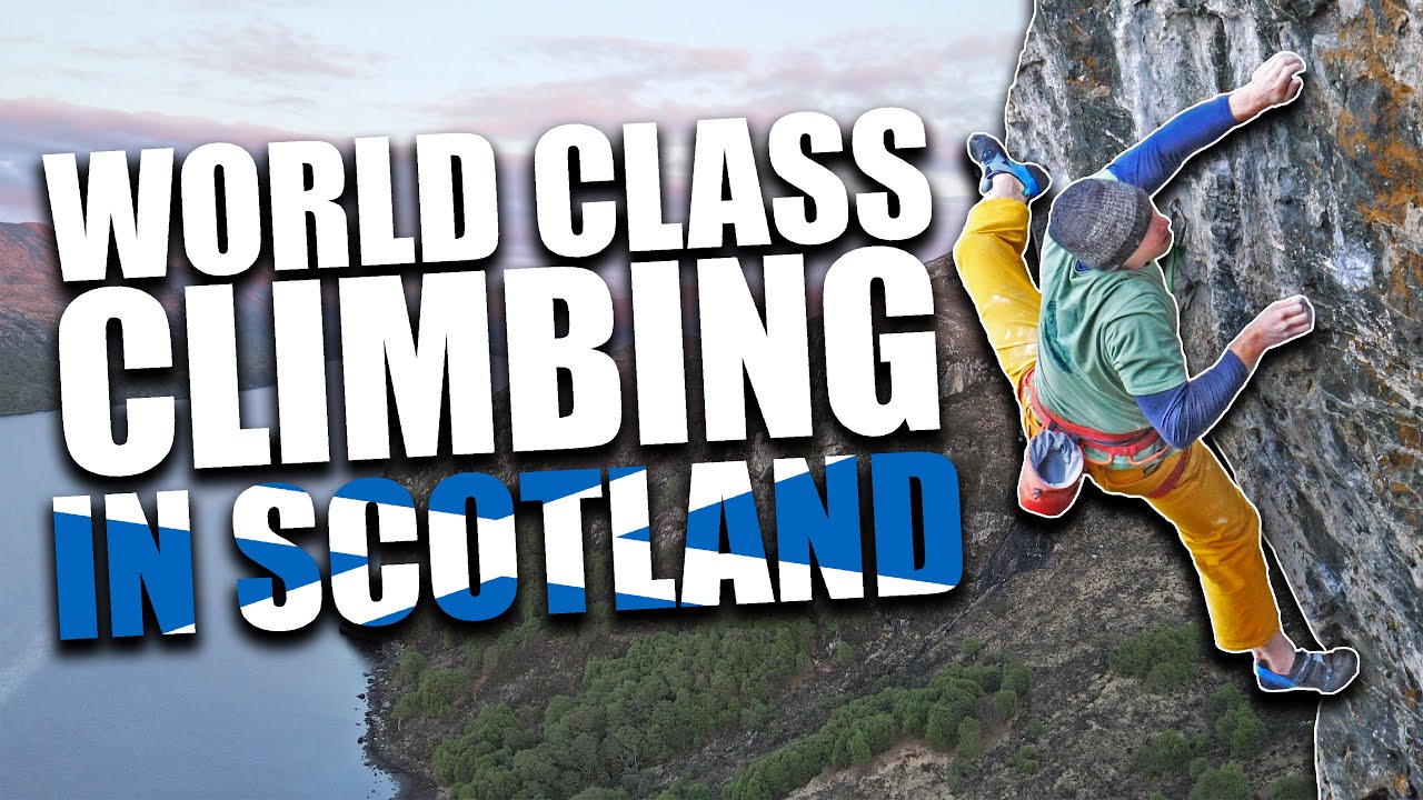 We found a WORLD CLASS Climbing destination! | Sport Climbing in Scotland