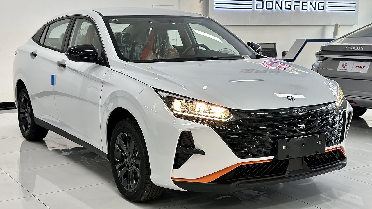 2024 Dongfeng A30 White Color - Gasoline 1.5L (150Hp) | Exterior and Interior Details