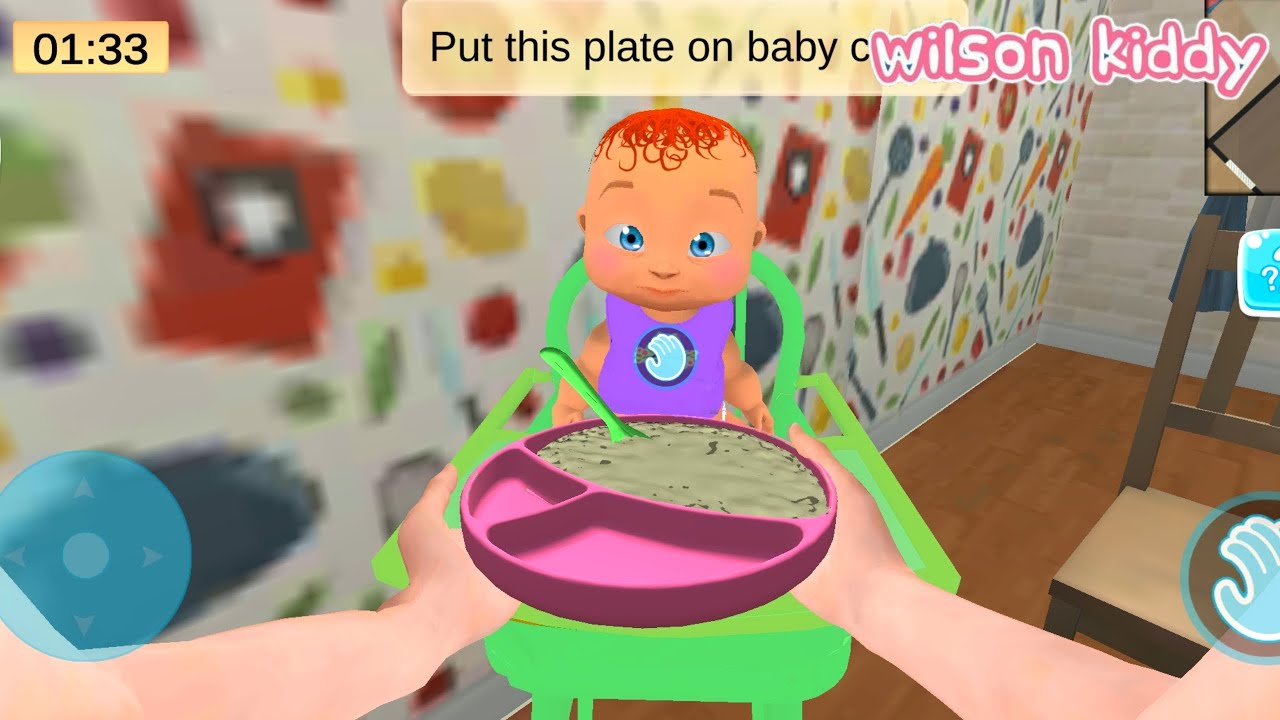 B4yi Sultan Up1n Liat Pesawat Mama Beri Makan Bubur🤣😆 | Mother Life Simulator | Game Wilson Kiddy