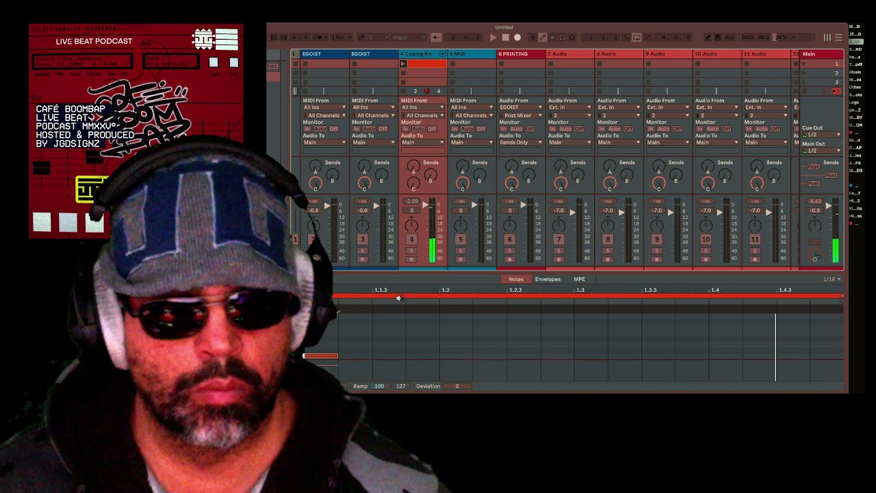 IRL [FREE] Freestyle Sample Type Beat [LIVE] BeatMaking - 8 #beatmaking