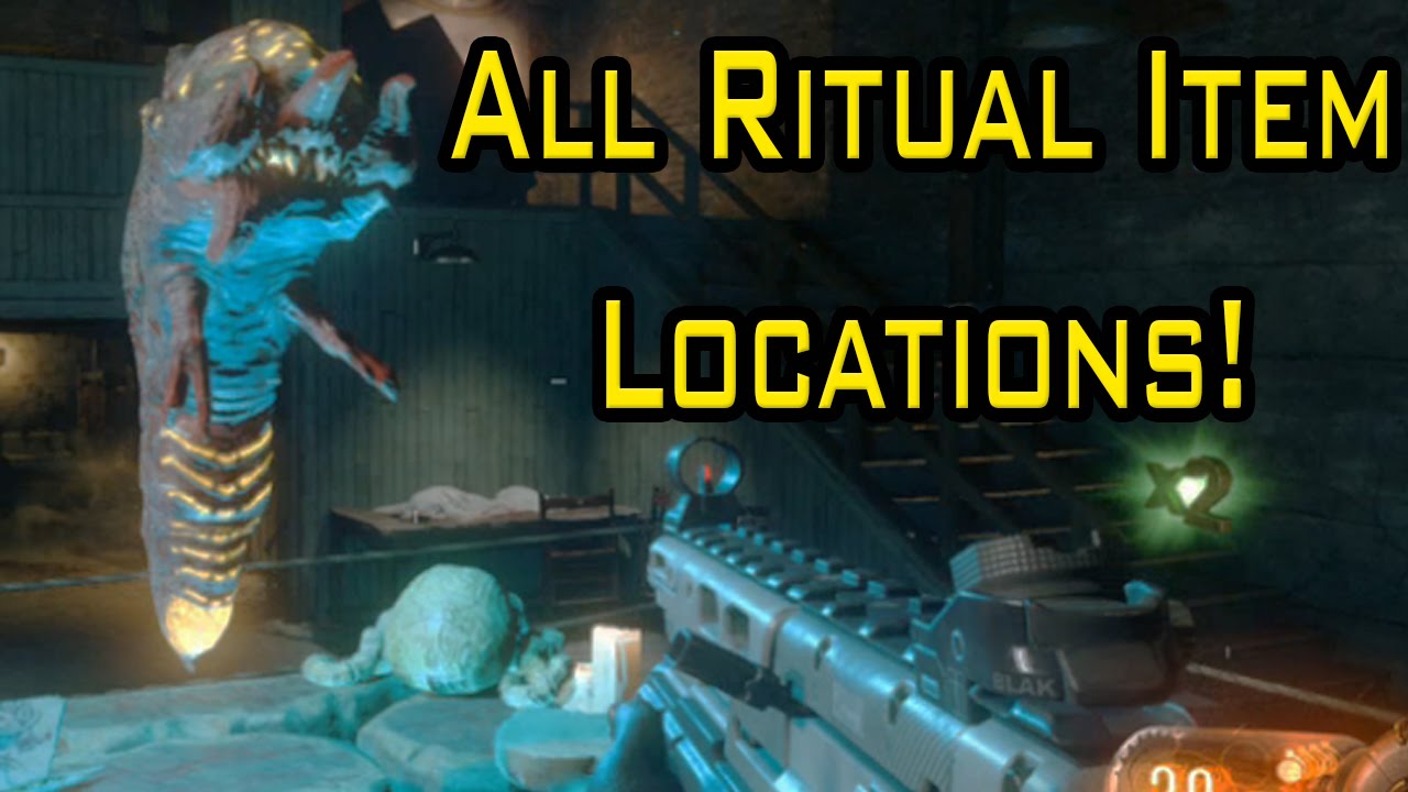 BO3: Shadows of Evil- All Ritual Item Locations