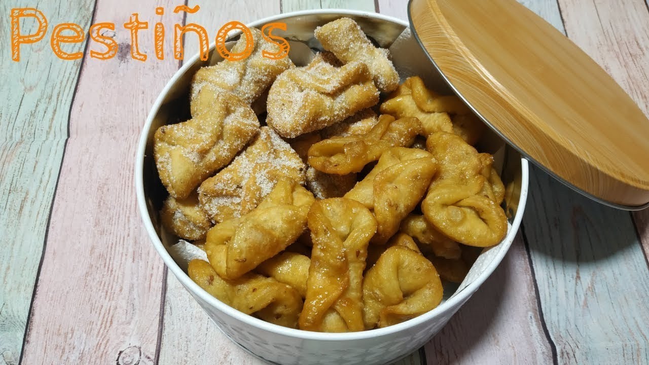PESTIÑOS CASEROS | DULCE TRADICIONAL EN SEMANA SANTA, paso a paso con Mambo¡¡¡