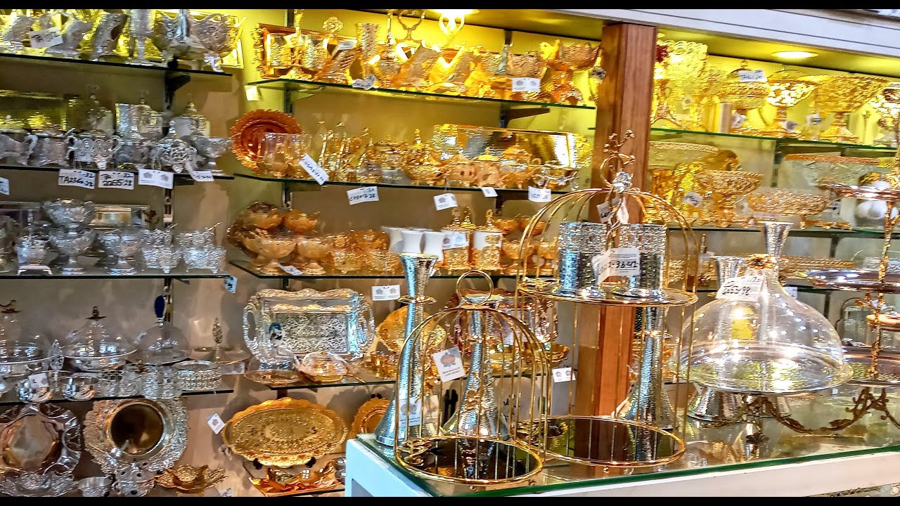 Luxury Royal fancy crockery | cake serving trays dishes | BBQ dishes | Dinning table dishes |