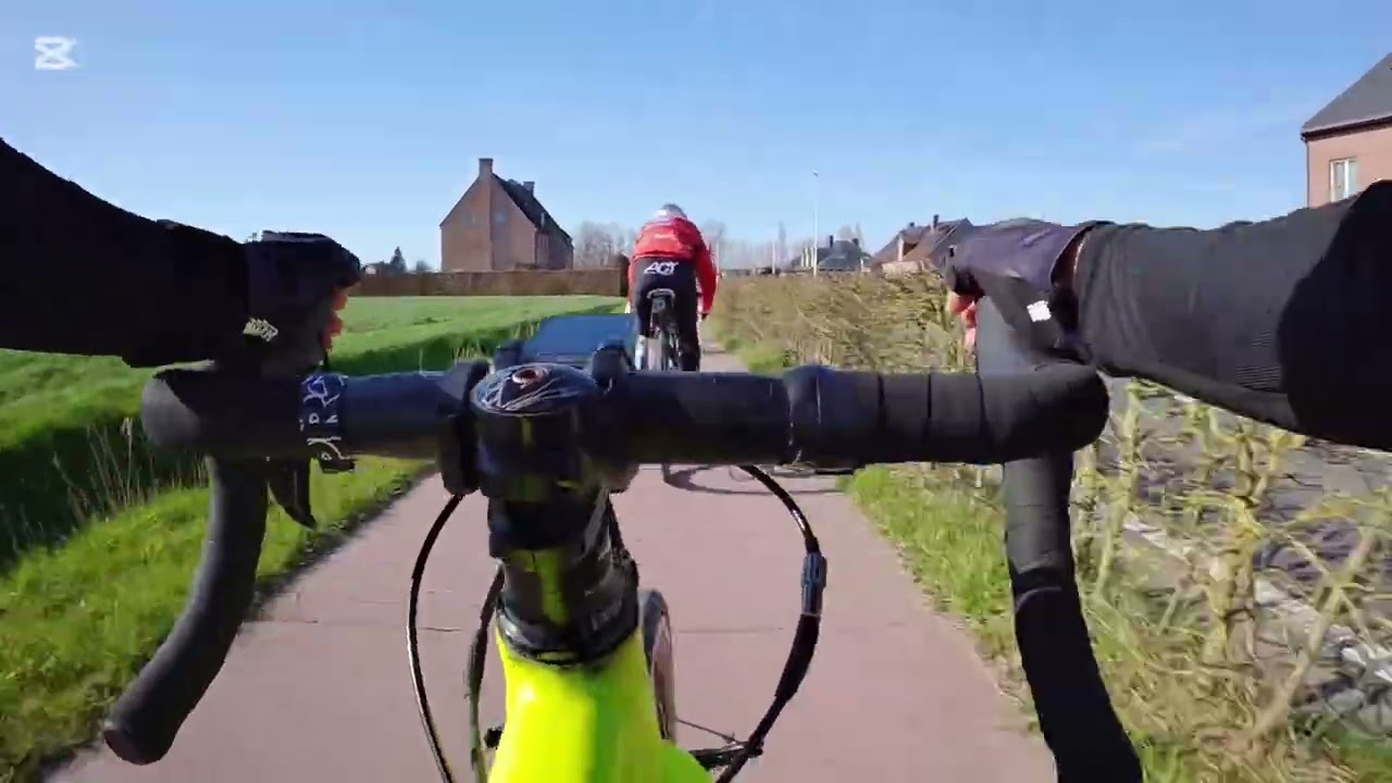 Training with the team 