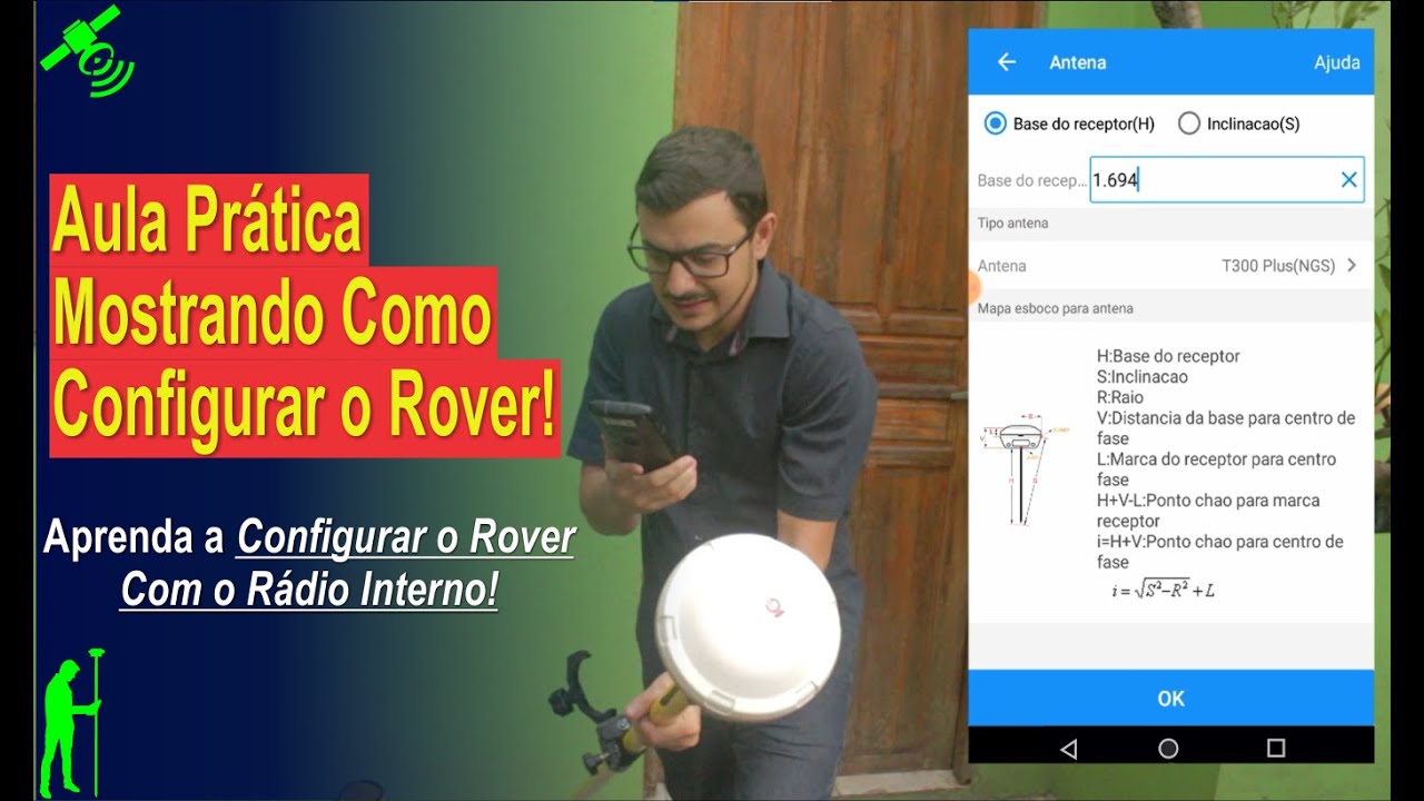 Como Configurar o Receptor Rover no Survey Master? Receptores T300, T30 e N3?