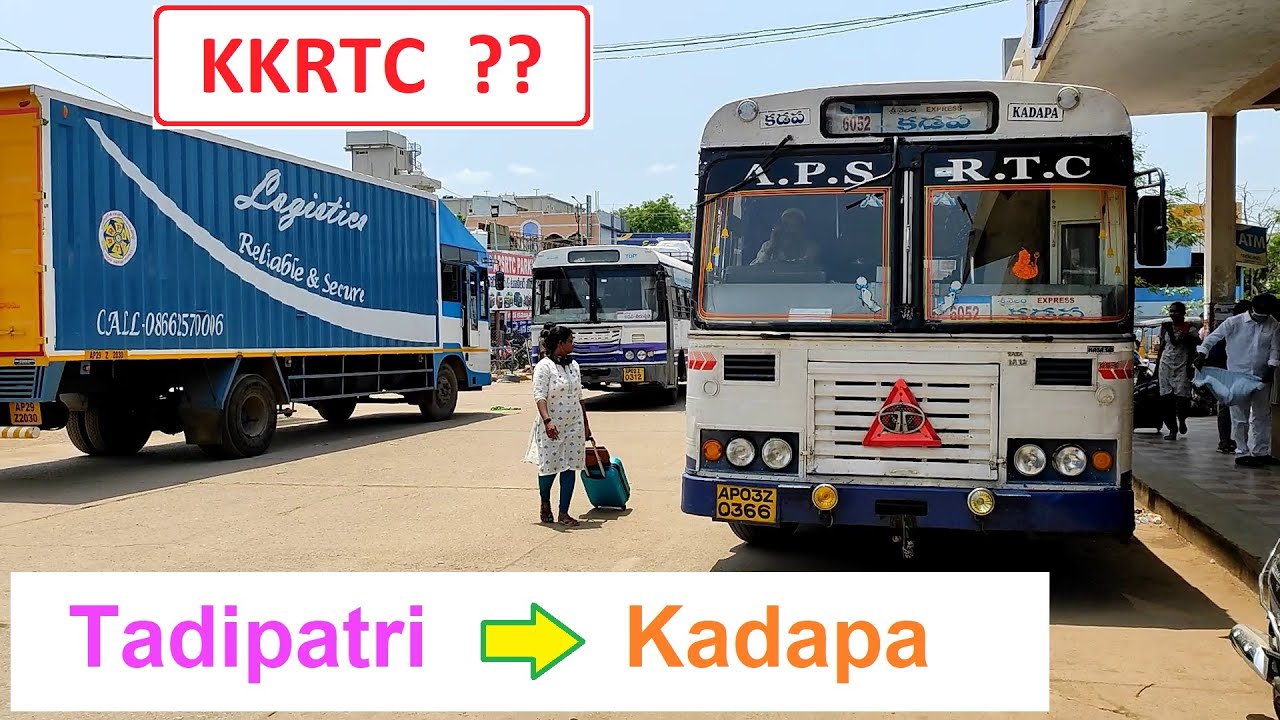 Tadipatri - Yerraguntla - Kadapa Journey in APSRTC Bus
