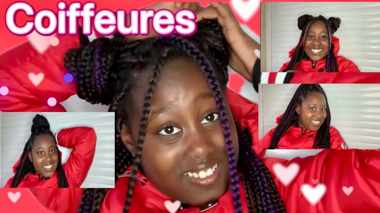 #coiffure #aliciabelissima #braids  #Forkids #Boxbraids#amusant Astuce de coiffure braids 🎀 Alicia