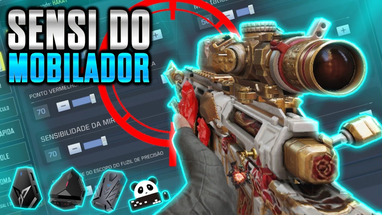 🔵COMO ACHAR SUA SENSI PARA O  MOBILADOR EM QUALQUER JOGO, DICAS PARA INICIANTES