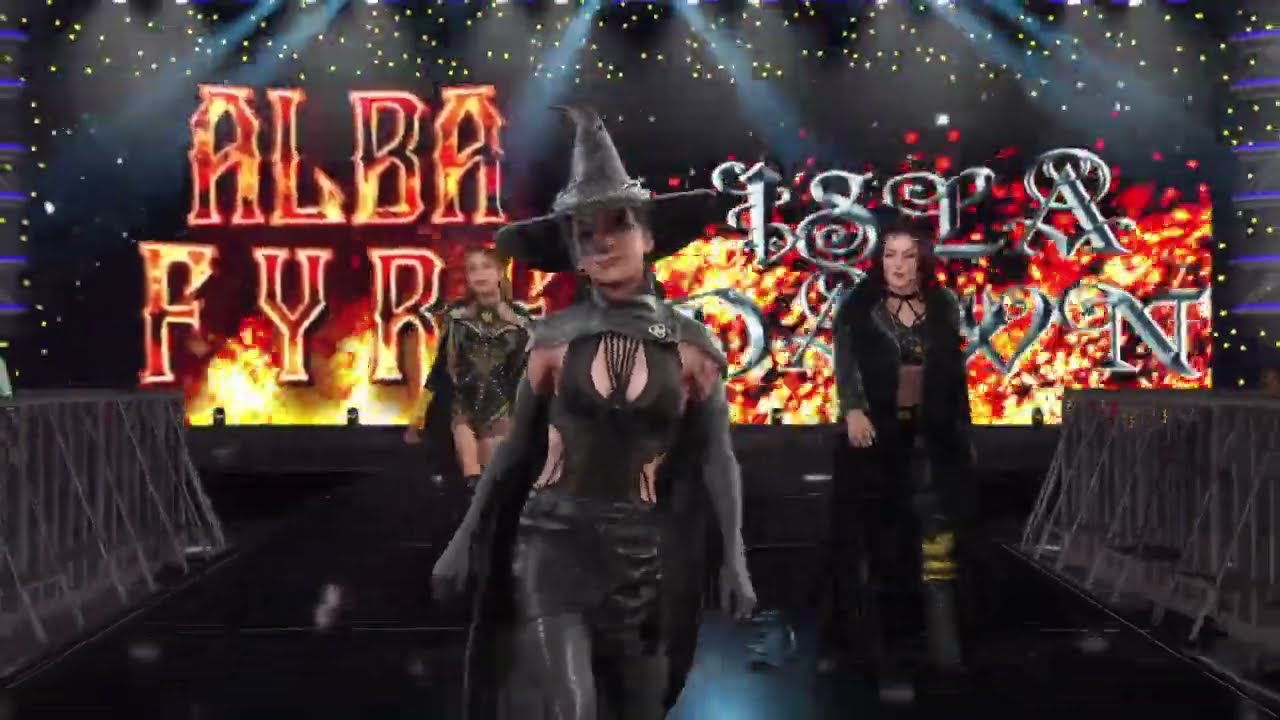 WWE 2K25: Folge 29- Alba Fyre The Unholy Trinity