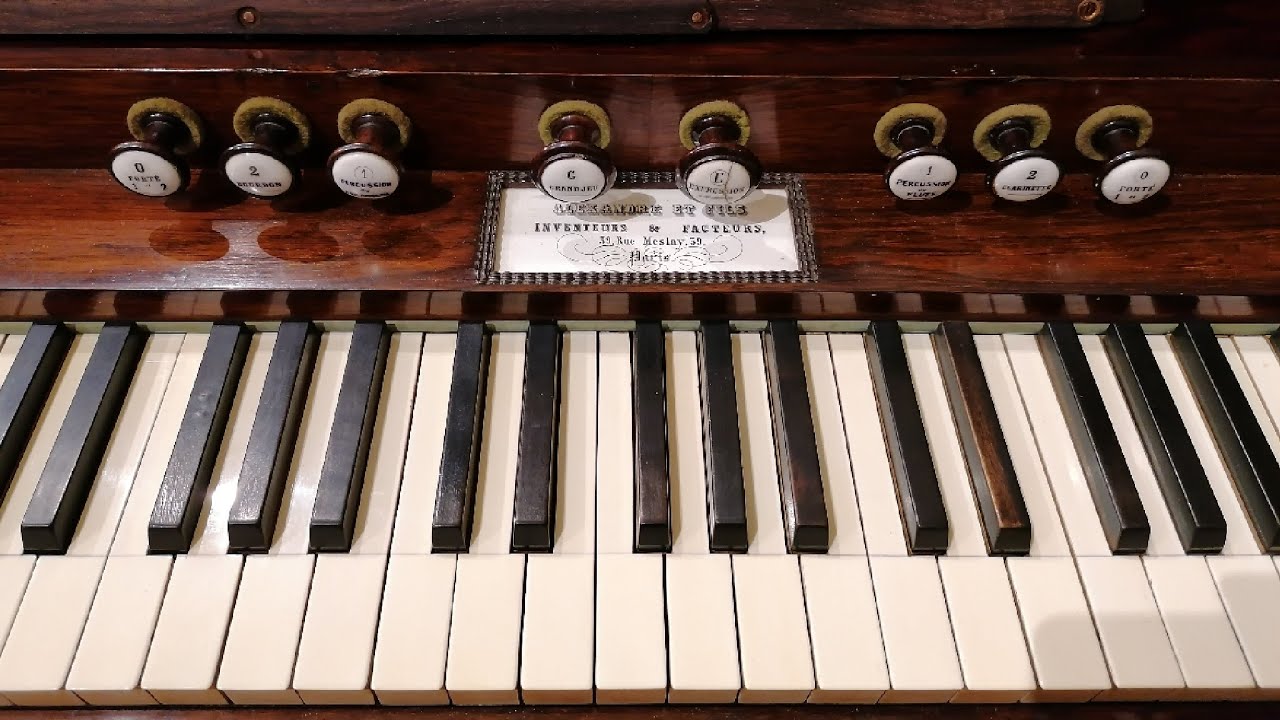 DURAND - CHACONE - ALEXANDRE ET FILS HARMONIUM (1858)