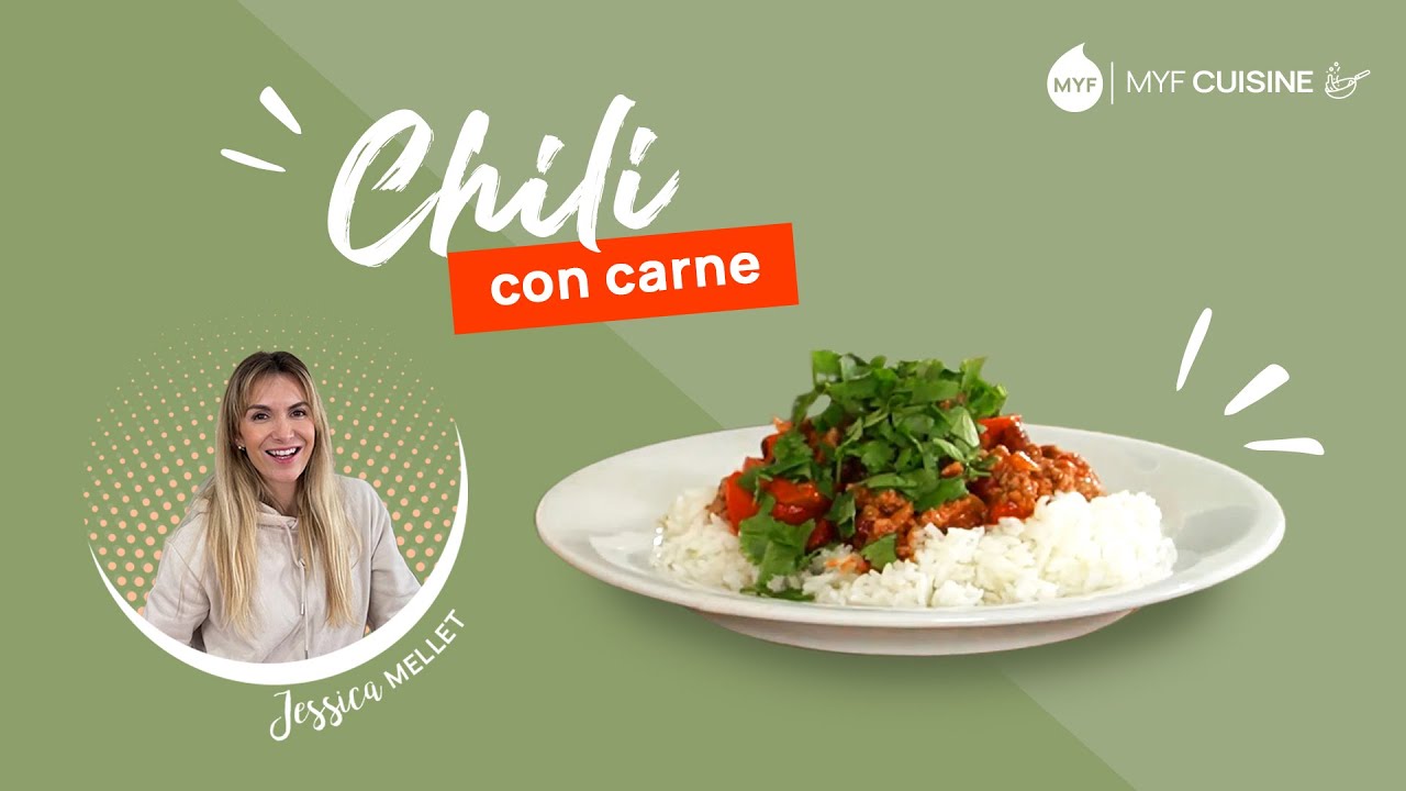 La recette du Chili con carne de Jessica Mellet - MYF Cuisine - Move Your Fit