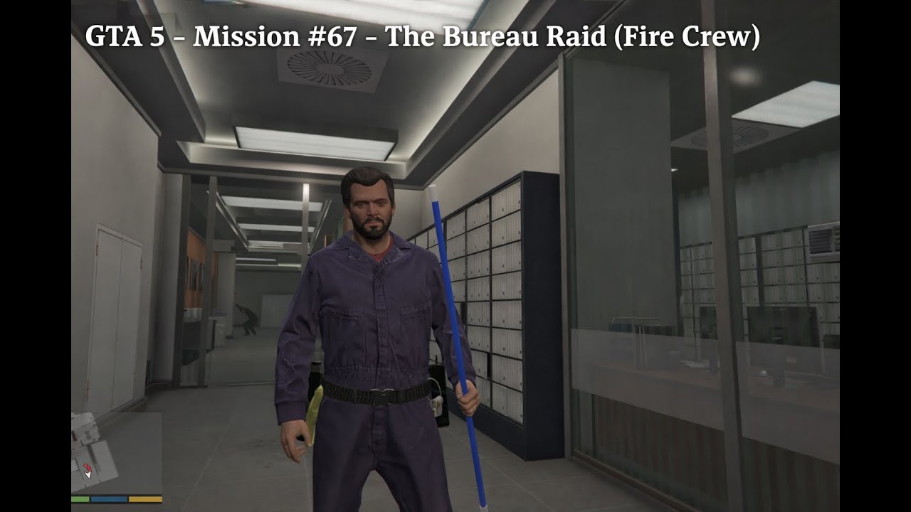 GTA 5 - Mission #67 - The Bureau Raid (Fire Crew)