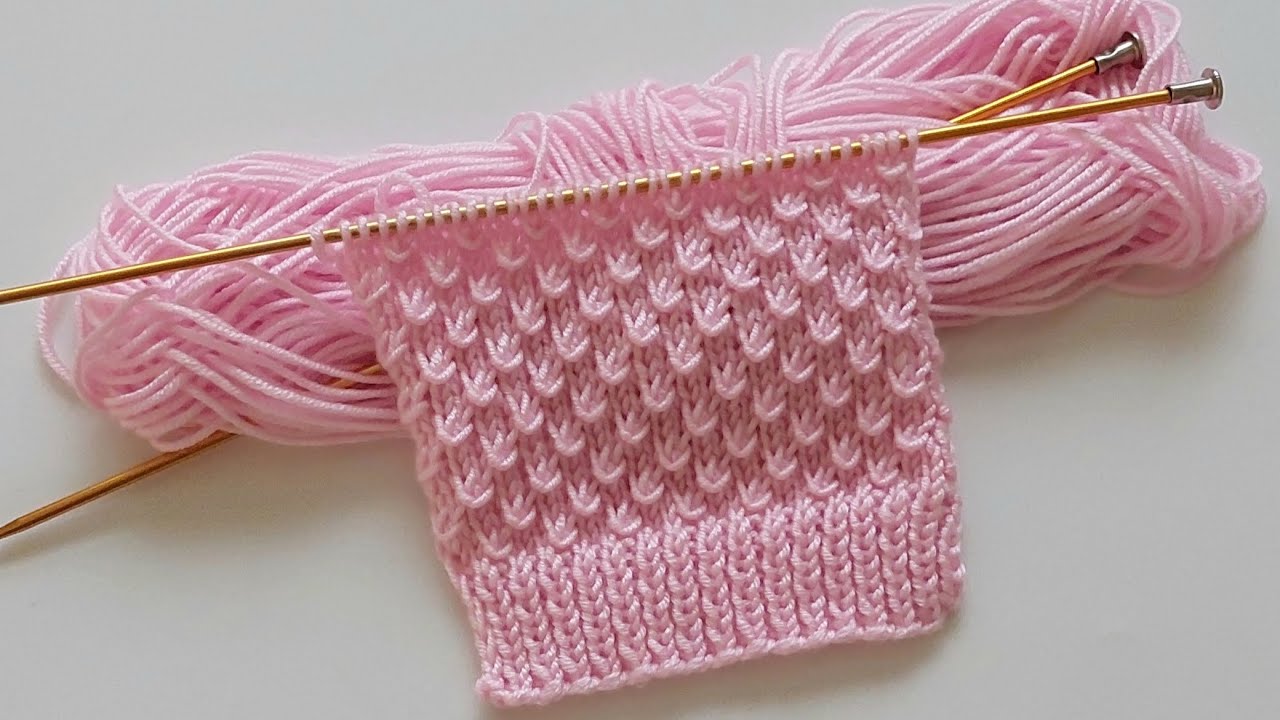 yapımı kolay iki şiş örgü model anlatımı✔️bebek örgüleri✔️hırka yelek modelleri✔️rende örneği✔️knits