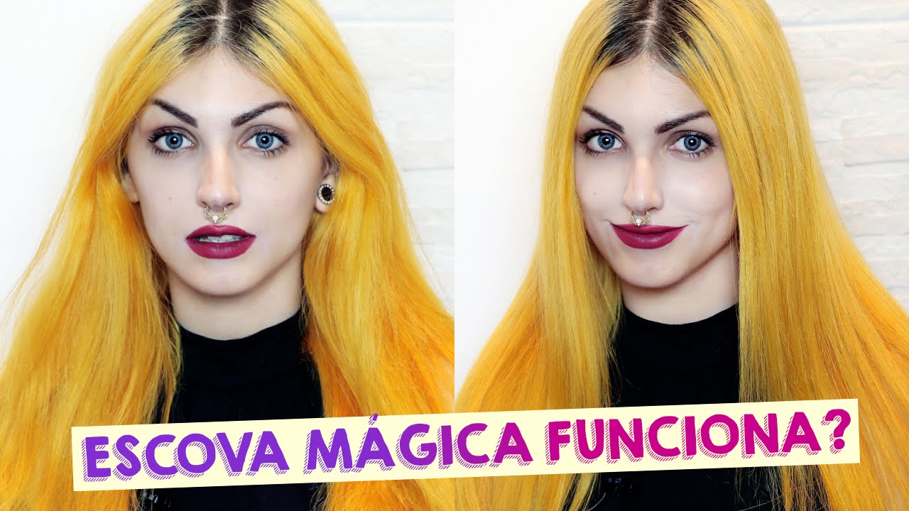 ESCOVA MÁGICA: FUNCIONA OU NÃO?