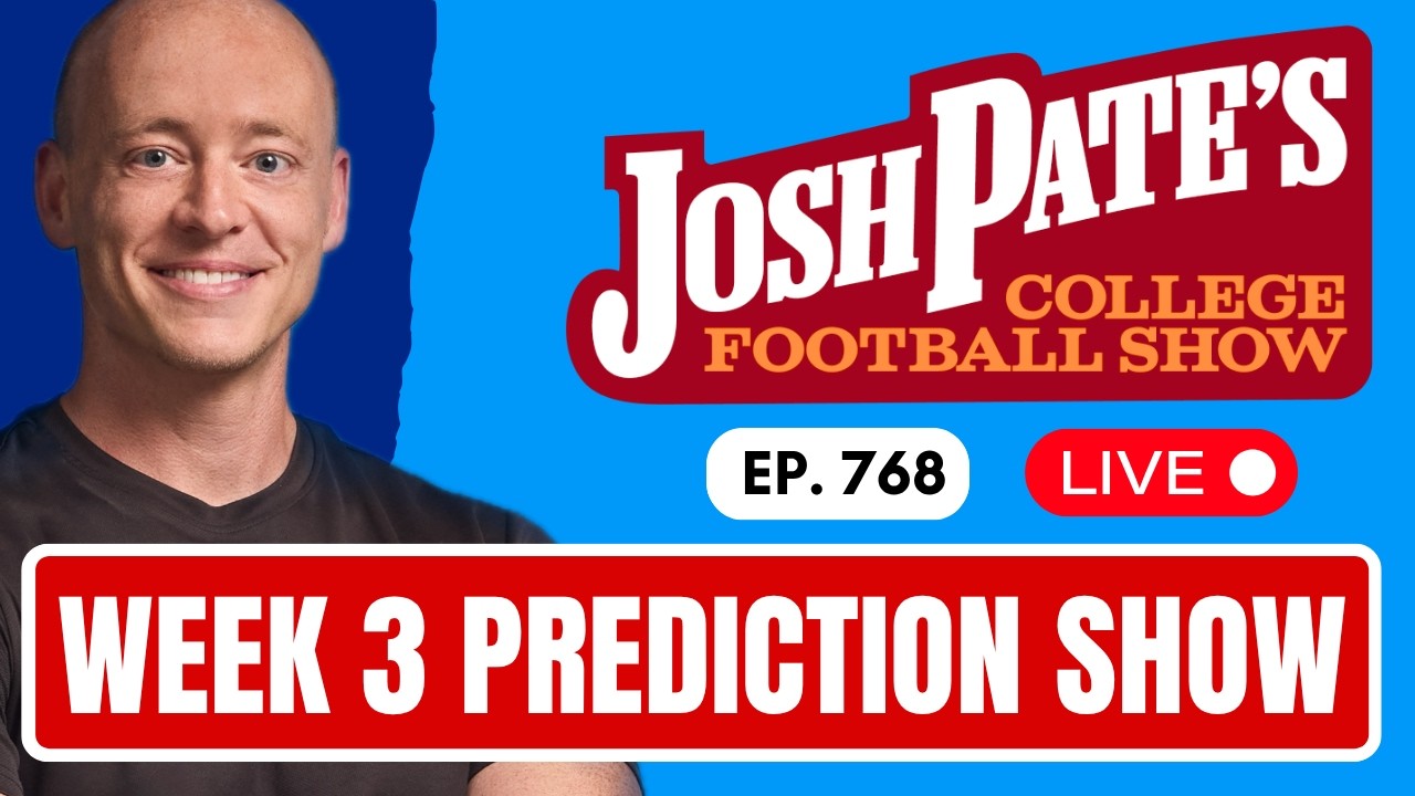 Week 3 Prediction Show | LSU vs Ole Miss FINALLY | Biggest Overreactions | JP Poll Reveal