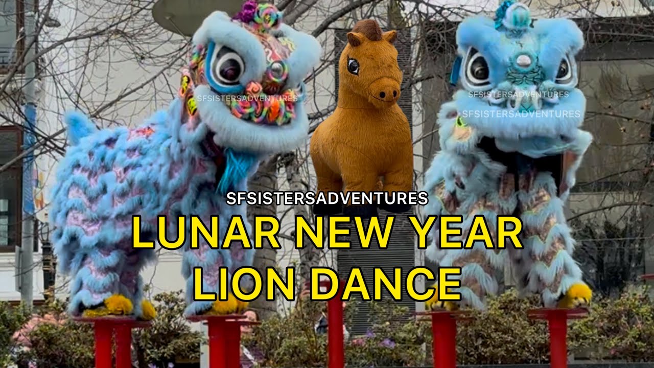 2026 Lunar New Year Lion Dance Performance in San Francisco | LionDanceME