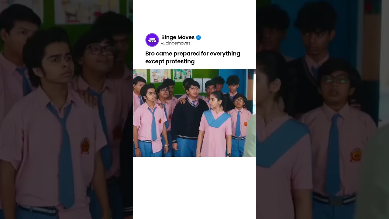 When the students of Aadarsh Vidyalay decide to protest, it&rsquo;s less revolution & more Pookie Protest