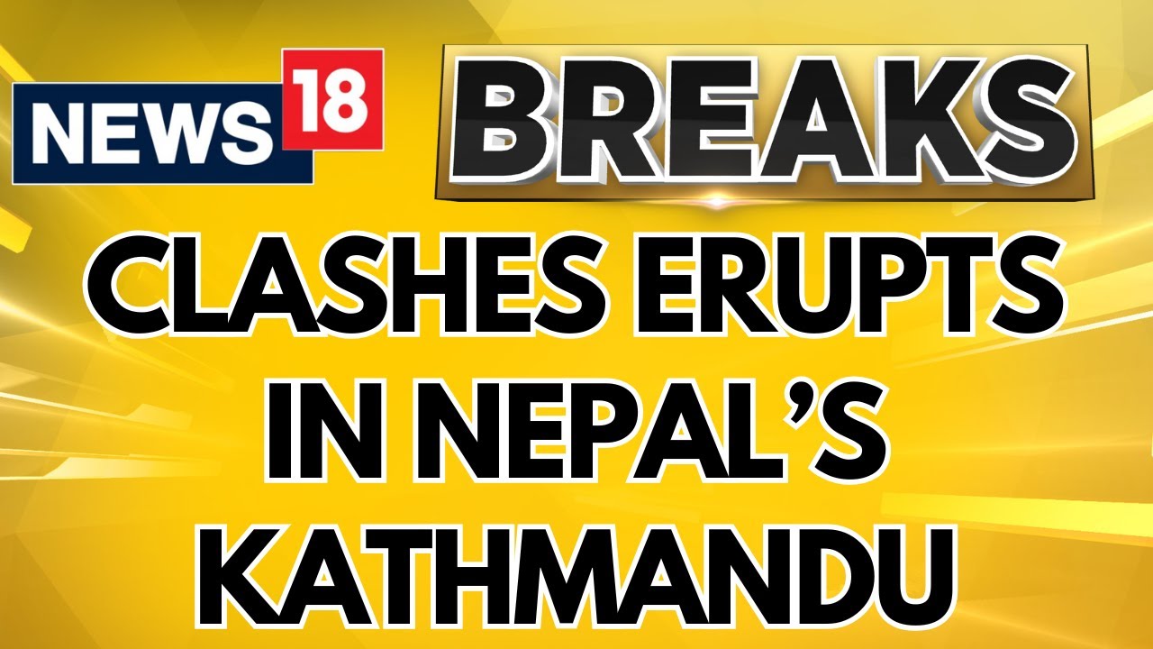 Clashes Erupt In Nepal Capital Of Kathmandu As Pro Monarchy Activists Clash With Security Personnel