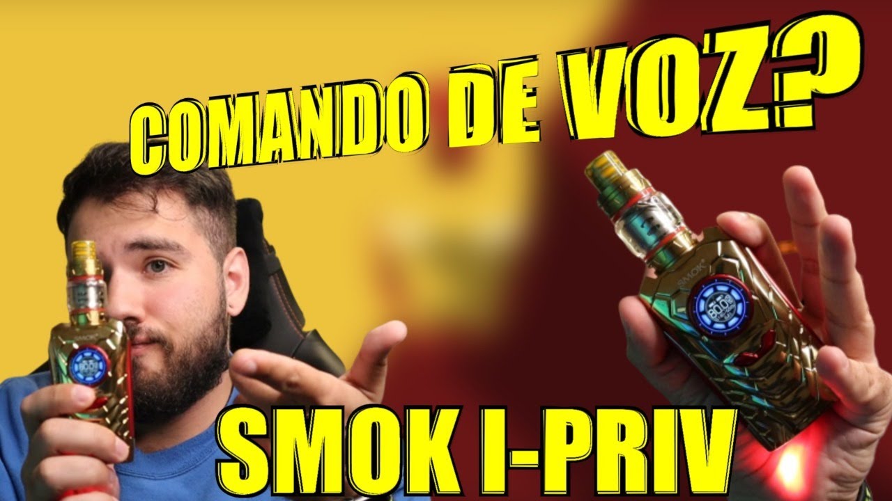 HELLO I-PRIV! CONHE&Ccedil;A O VAPE COM COMANDO DE VOZ! [SUPVAPE]