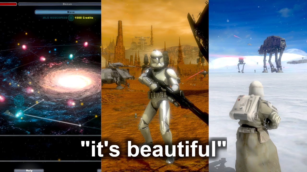 Модификация классической Battlefront 2 еще никогда не была такой качественной.