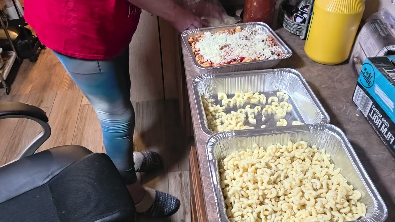 GULASH AND CHILI STUFFED SHELLS, FREEZER MEALS
