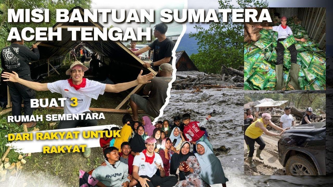 MISI BANTUAN KEMANUSIAAN | ACEH BERDUKA 🥀💔
