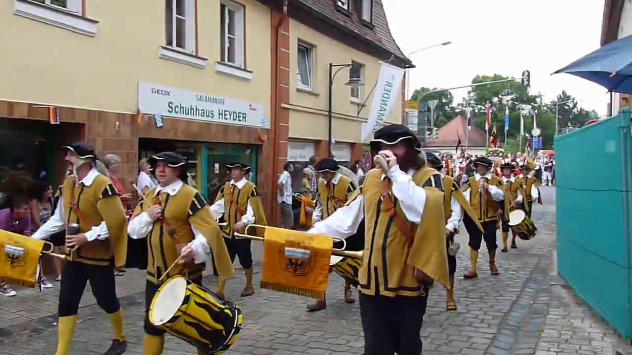 Festzug in Roth aus Anlass der 950-Jahrfeier. Teil 2
